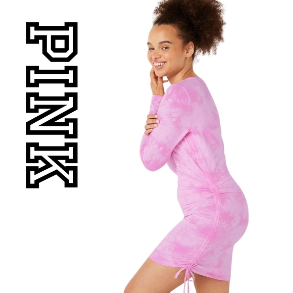 Victoria's Secret Pink- Ruched Side Dress - Picture 5 of 5